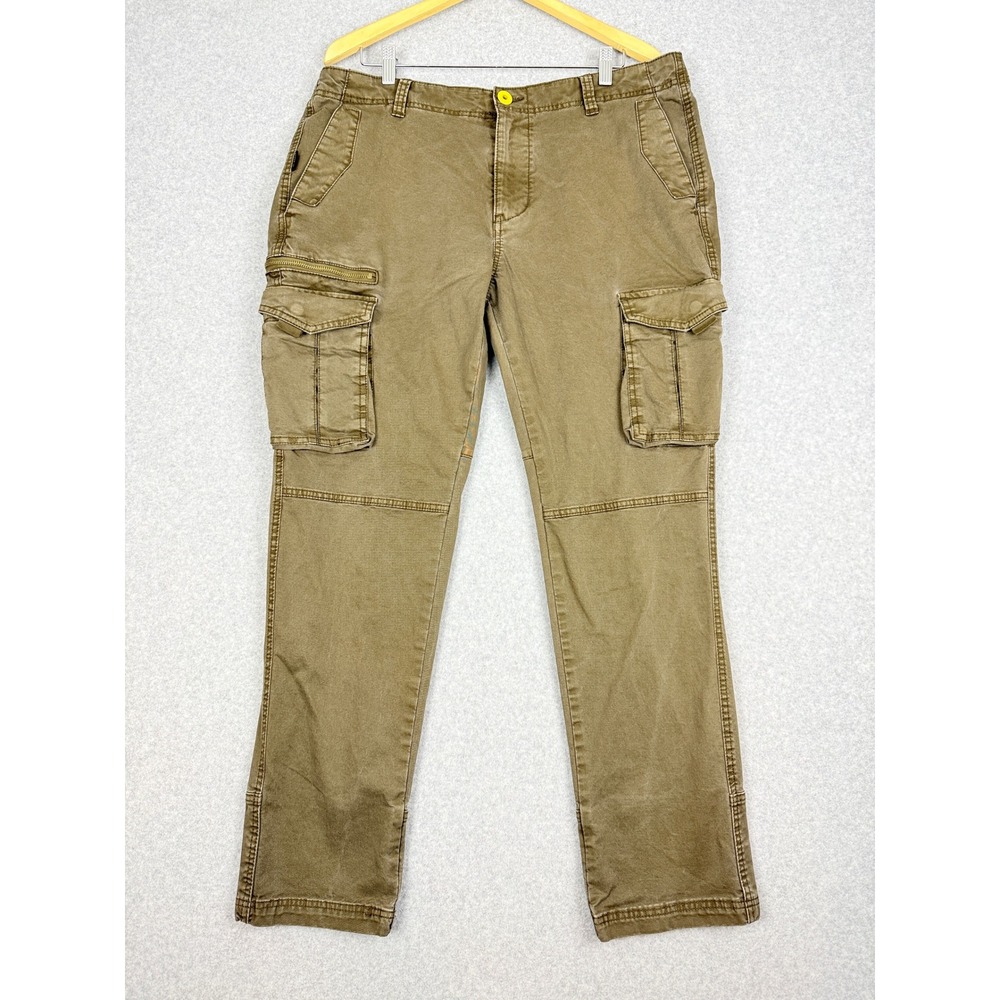 K-Way Elements Cargo Pants Mens 38x30 Brown Tactical Hiking Outdoor (Fits 37x30)